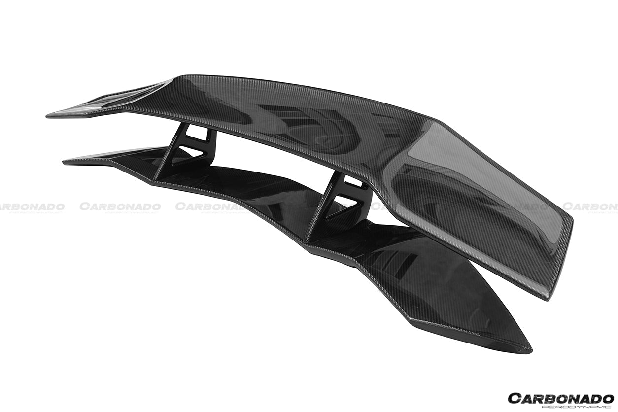 2011-2021 Lamborghini Aventador LP700 LP740 Coupe/Roadster DC Style Carbon Fiber Trunk Spoiler - Carbonado Aero