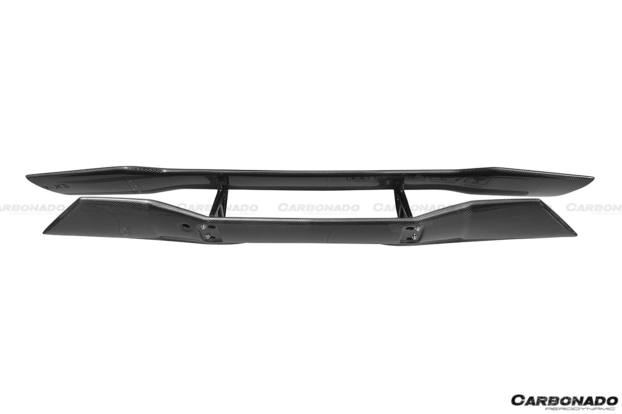 2011-2021 Lamborghini Aventador LP700 LP740 Coupe/Roadster DC Style Carbon Fiber Trunk Spoiler - Carbonado Aero