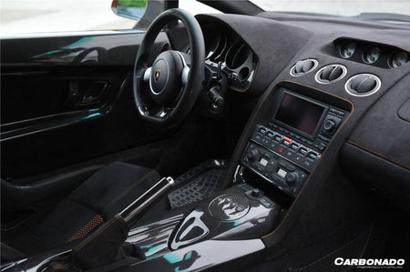 2004-2014 Lamborghini Gallardo LP540/LP550/LP560/LP570 OEM Style Carbon Fiber AC Frame Cover - Carbonado Aero