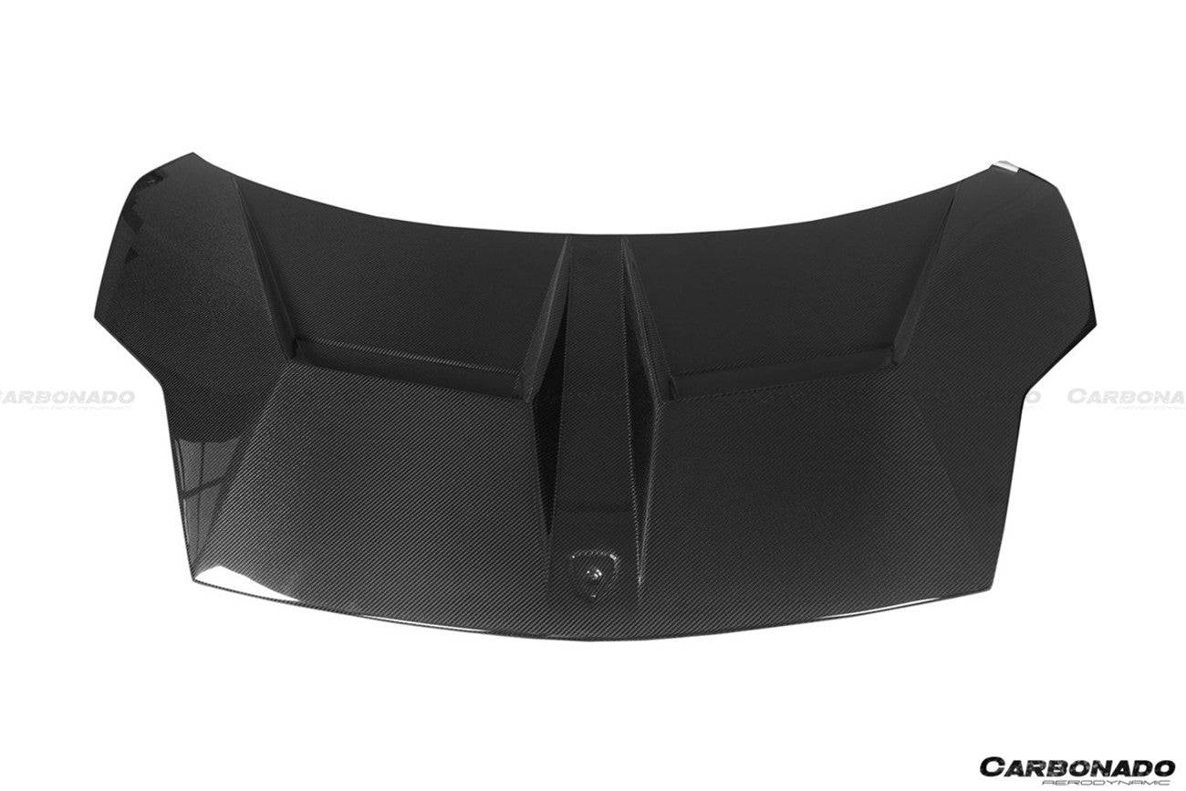 2009-2014 Lamborghini Gallardo IRON Style Hood - Carbonado Aero