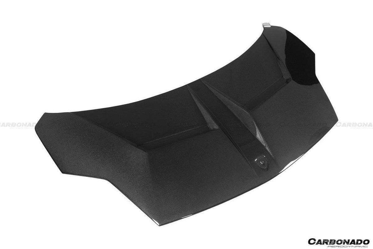 2009-2014 Lamborghini Gallardo IRON Style Hood - Carbonado Aero