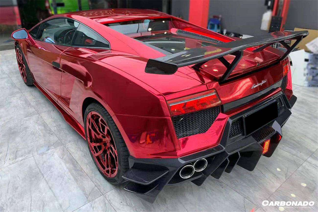 2009-2014 Lamborghini Gallardo BKSS Style Rear Bumper - Carbonado Aero