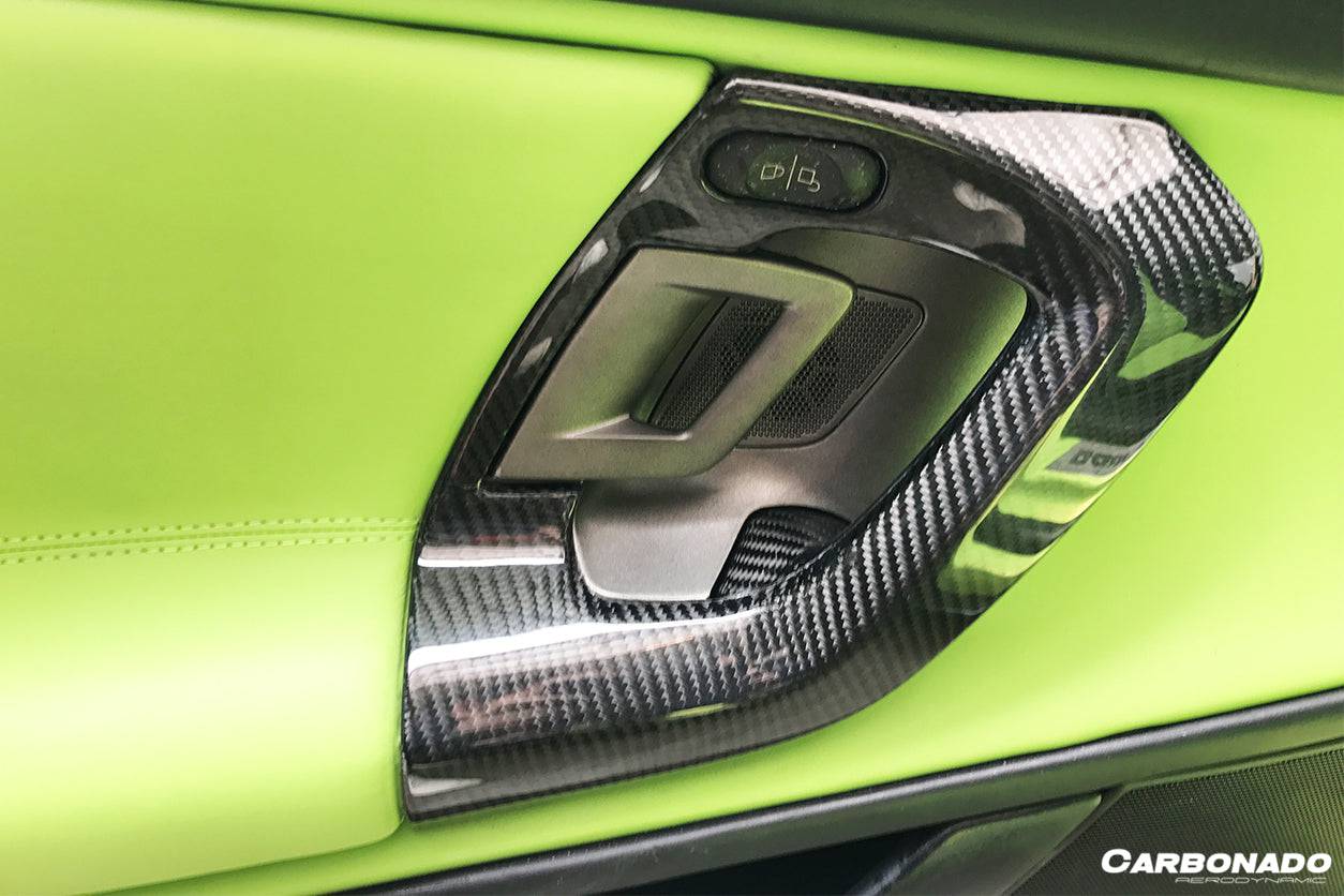 2004-2014 Lamborghini Gallardo OEM Style Carbon Fiber Door Handles ...