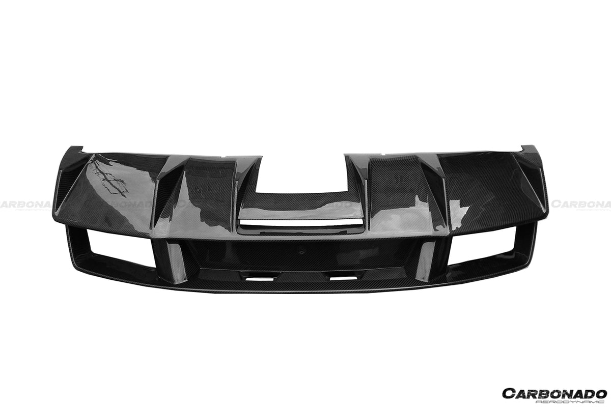 2009-2014 Lamborghini Gallardo STO Style Carbon Fiber Rear Diffuser - Carbonado Aero