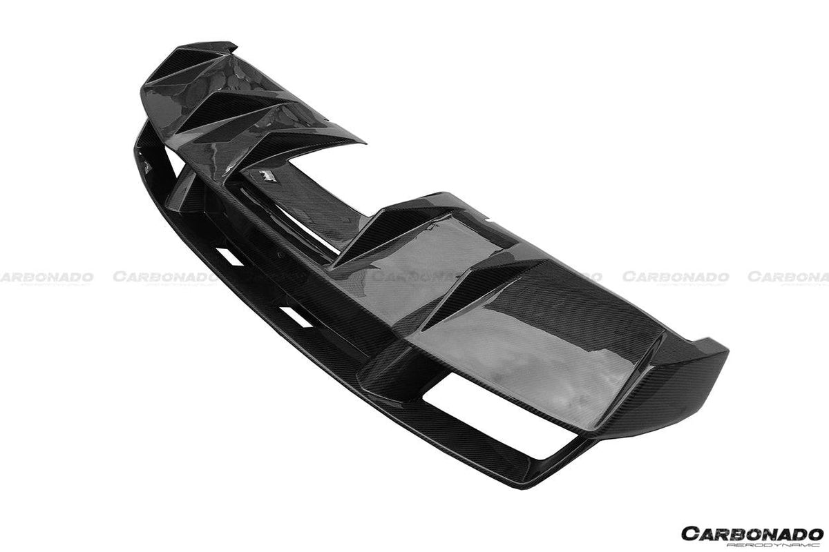 2009-2014 Lamborghini Gallardo STO Style Carbon Fiber Rear Diffuser - Carbonado Aero