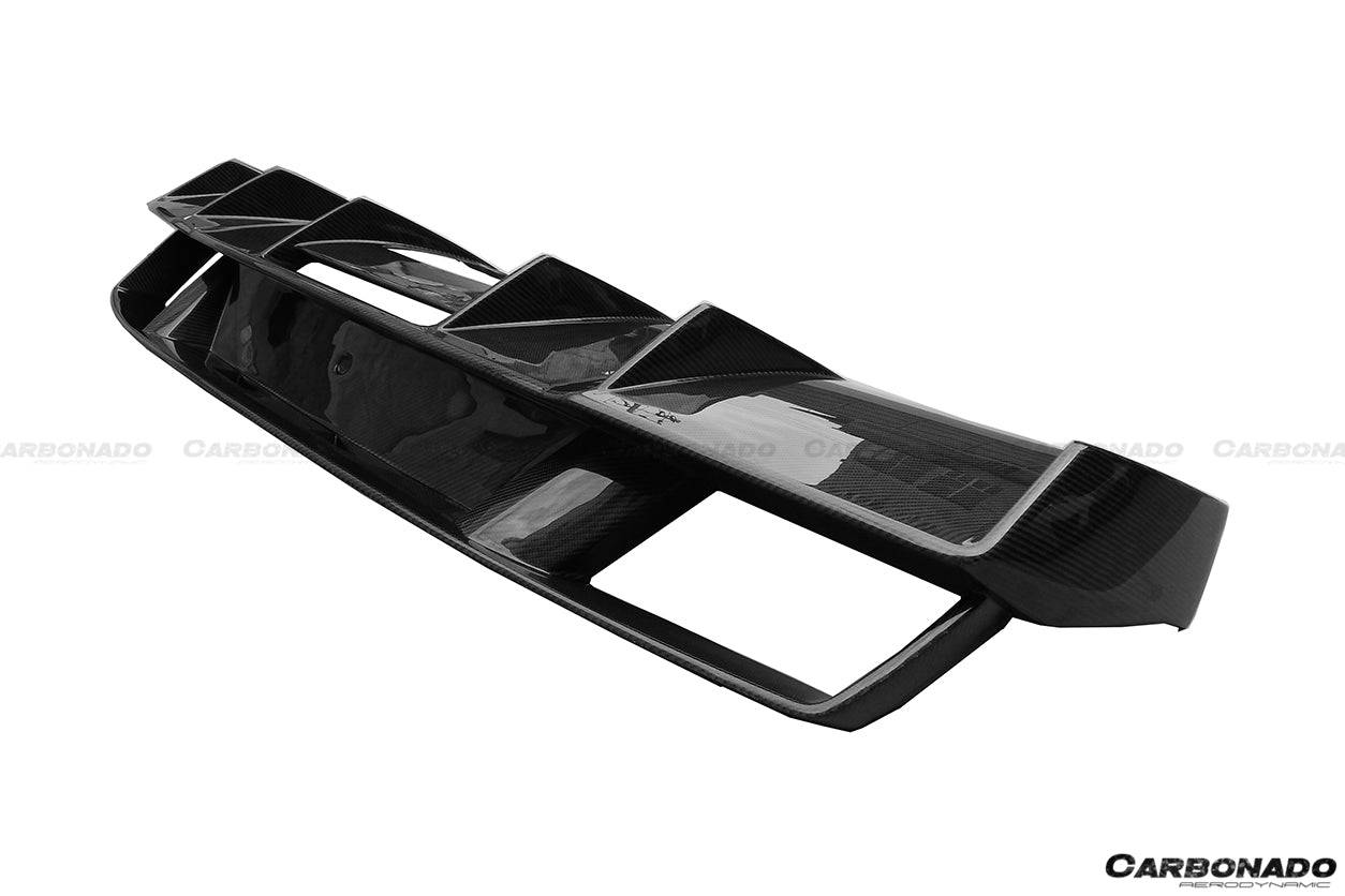 2009-2014 Lamborghini Gallardo STO Style Carbon Fiber Rear Diffuser - Carbonado Aero