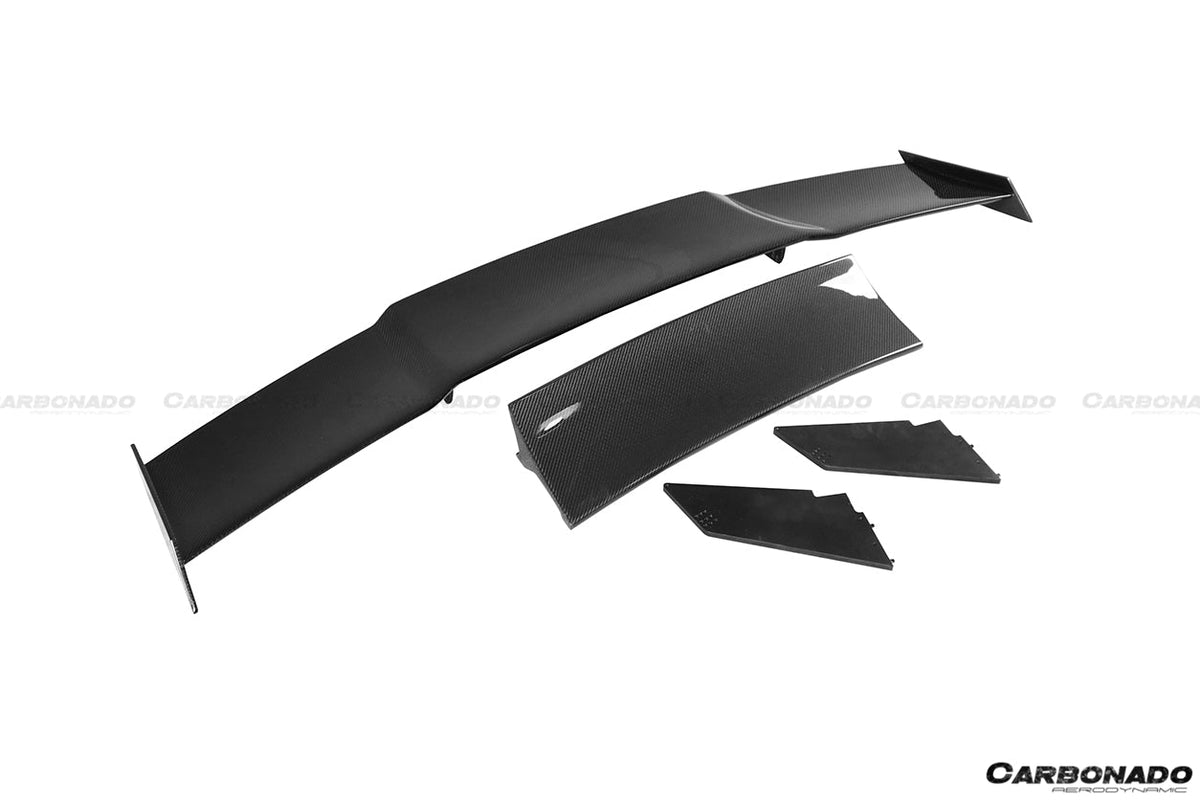 2004-2014 Lamborghini Gallardo STO Style Carbon Fiber Trunk Spoiler - Carbonado Aero