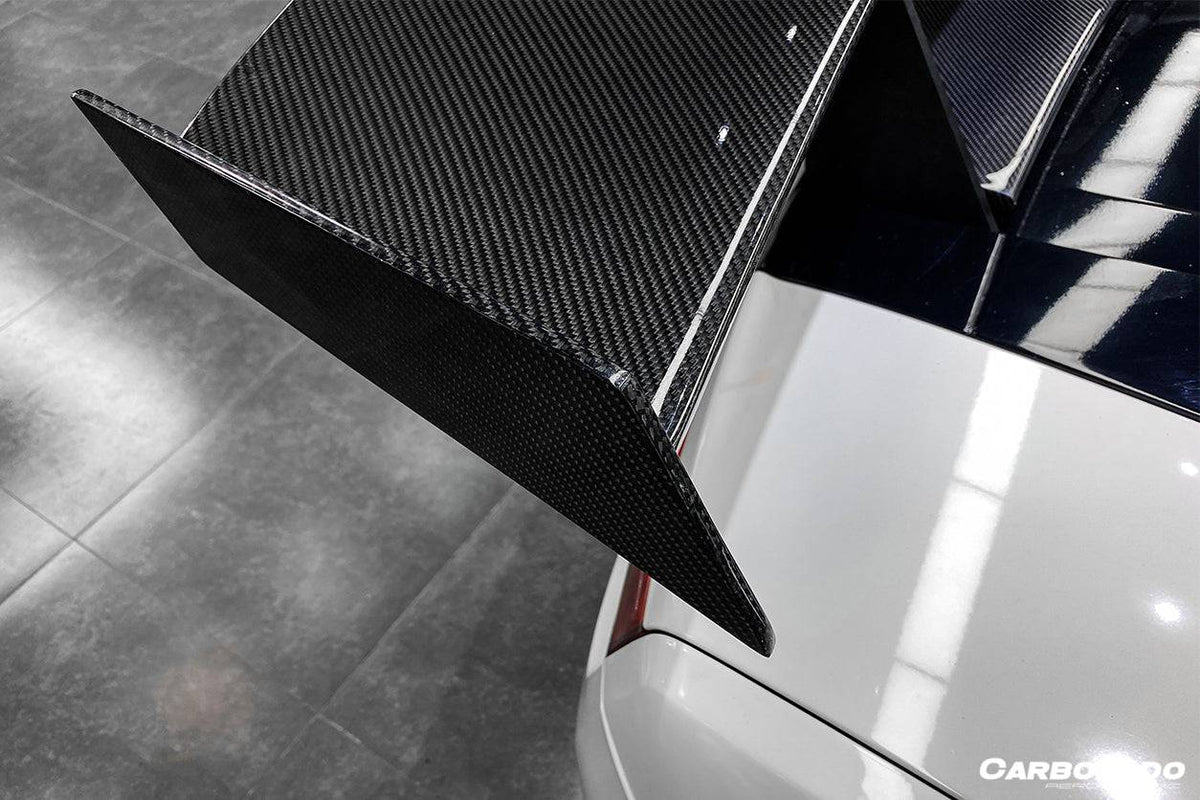 2004-2014 Lamborghini Gallardo STO Style Carbon Fiber Trunk Spoiler - Carbonado