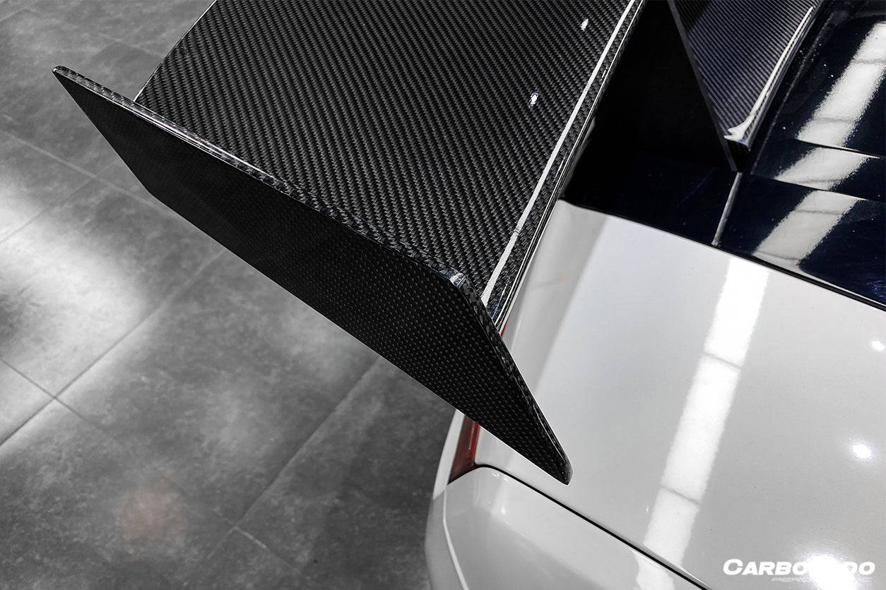2004-2014 Lamborghini Gallardo STO Style Carbon Fiber Trunk Spoiler - Carbonado