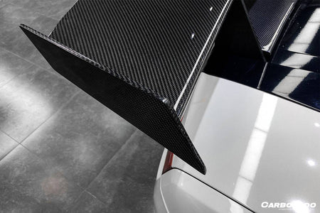 2004-2014 Lamborghini Gallardo STO Style Carbon Fiber Trunk Spoiler - Carbonado