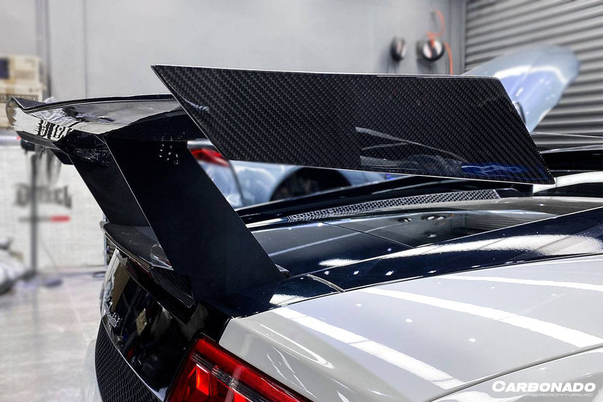 2004-2014 Lamborghini Gallardo STO Style Carbon Fiber Trunk Spoiler - Carbonado Aero