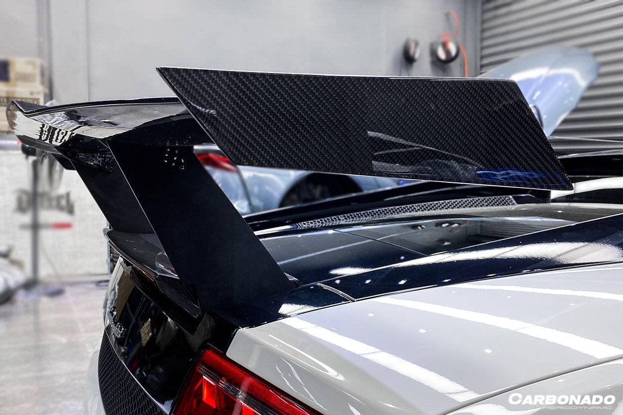 2004-2014 Lamborghini Gallardo STO Style Carbon Fiber Trunk Spoiler - Carbonado Aero