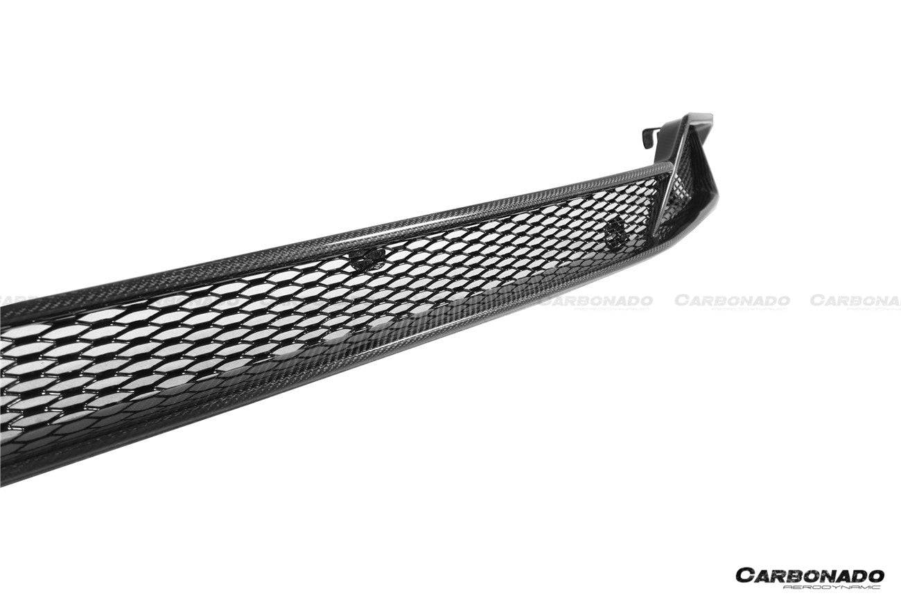 2015-2020 Lamborghini Huracan LP580 OE Style Carbon Rear Bumper Grill - Carbonado Aero