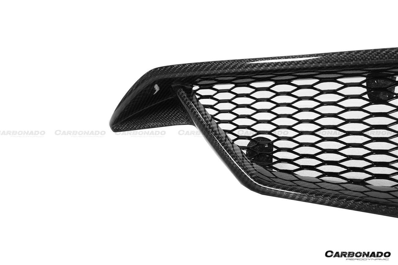 2015-2020 Lamborghini Huracan LP580 OE Style Carbon Rear Bumper Grill - Carbonado Aero