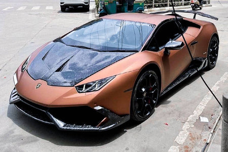 2015-2025 Lamborghini Huracan LP610 & LP580 & Evo & Tecnica CADO Style Carbon Fiber Hood - Carbonado