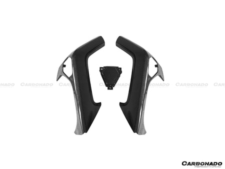 2015-2019 Lamborghini Huracan LP610/LP580 OEM Style Autoclave Carbon Fiber Door Handle - Carbonado Aero