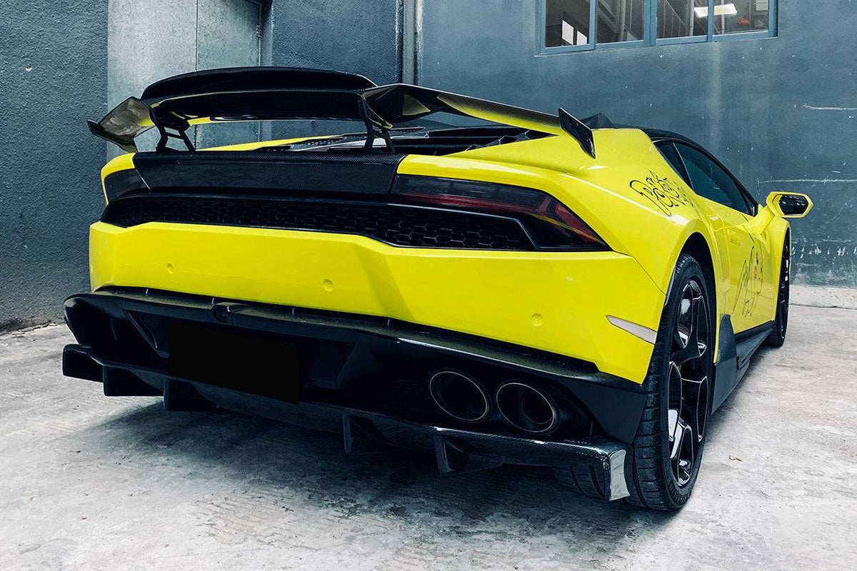 2015-2020 Lamborghini Huracan LP610 DC Style Rear Diffuser - Carbonado