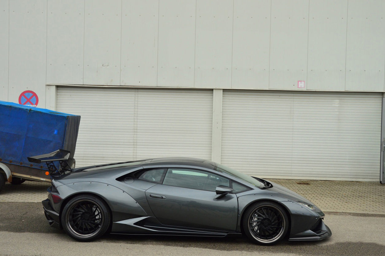 2015-2020 Lamborghini Huracan LP610/LP580 DE Style Wide Fender Flares - Carbonado Aero