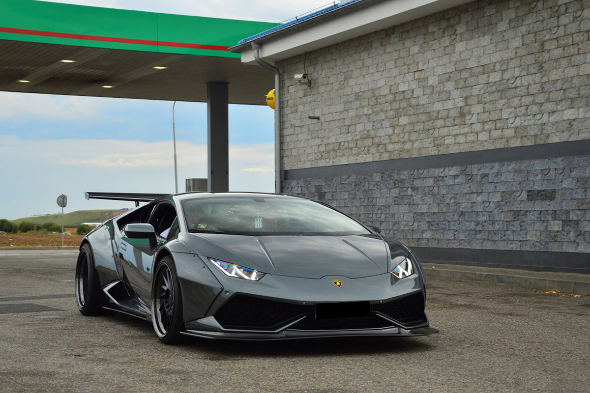 2015-2020 Lamborghini Huracan LP610 DE Style Front Lip - Carbonado Aero