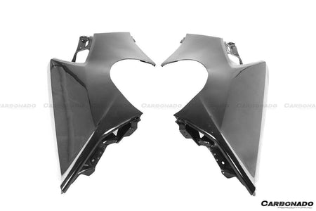 2015-2020 Lamborghini Huracan LP610/LP580 DE Style Quarter Panel Rear Fender Reaplacement - Carbonado Aero