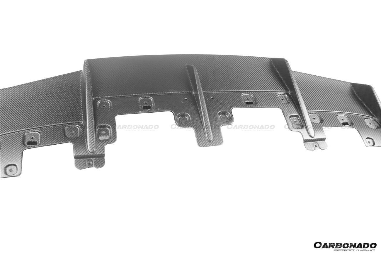 2021-2024 Lamborghini Huracan STO Dry Carbon Fiber Rear Diffuser - Carbonado Aero