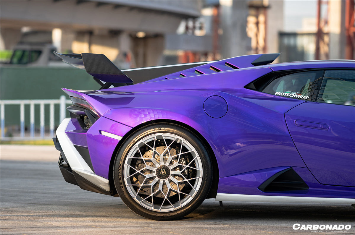 2021-2024 Lamborghini Huracan STO Dry Carbon Fiber Rear Diffuser ...