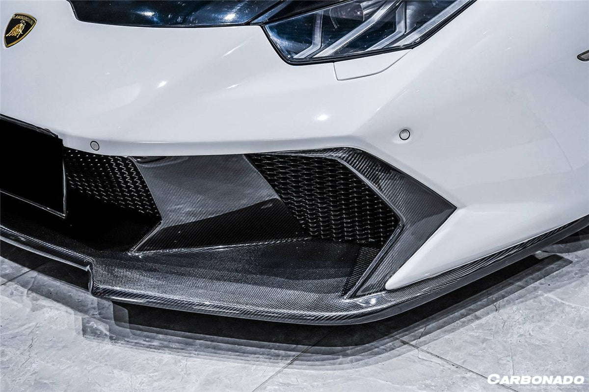 2015-2020 Lamborghini Huracan LP610/LP580 VRS Style Front Bumper - Carbonado Aero