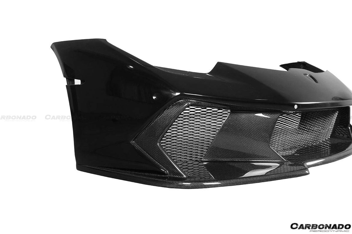 2015-2020 Lamborghini Huracan LP610/LP580 VRS Style Front Bumper - Carbonado Aero