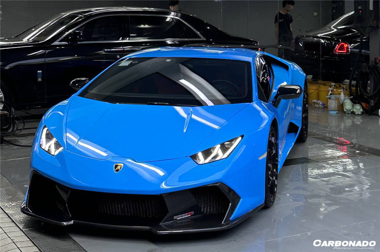 2015-2025 Lamborghini Huracan LP610 & LP580 & Evo & Tecnica VRS Style Front Bumper - Carbonado