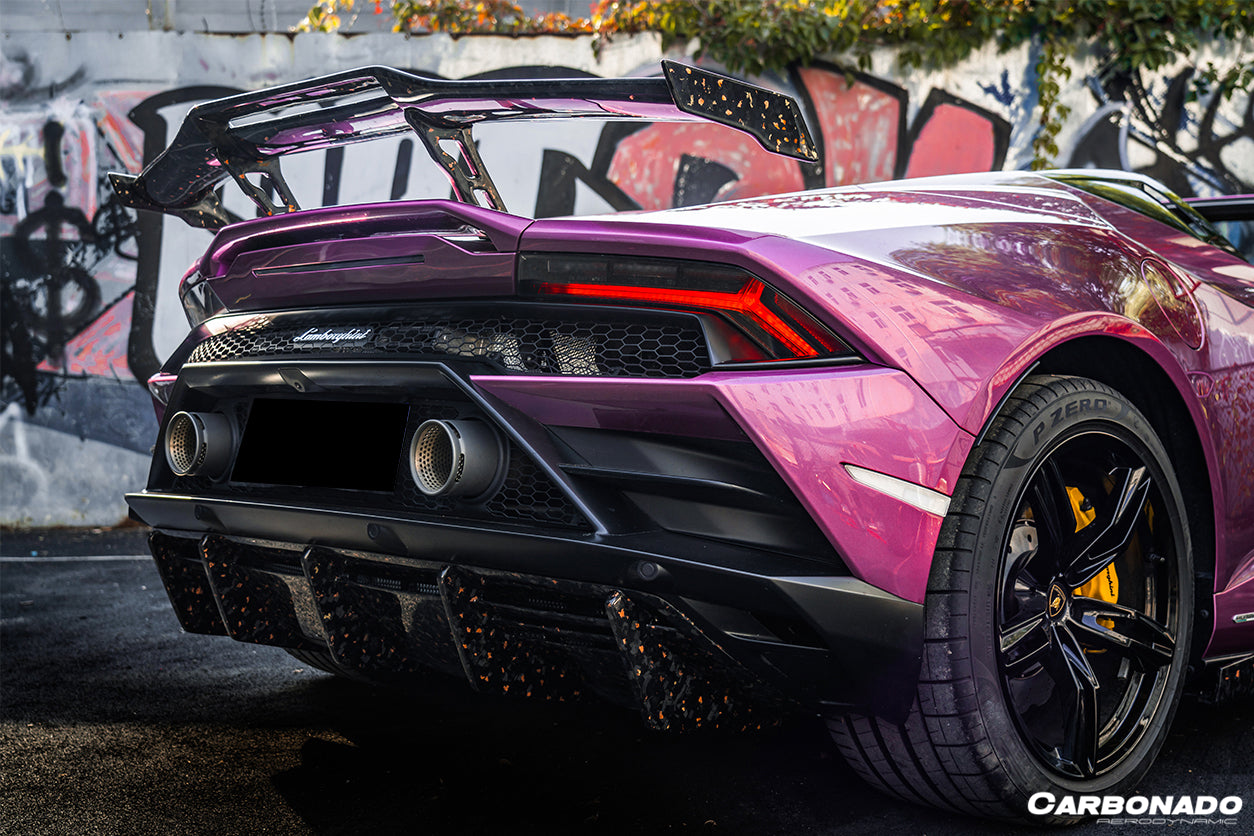 2019-2023 Lamborghini Huracan EVO OD Style Carbon Fiber Wing - Carbonado Aero