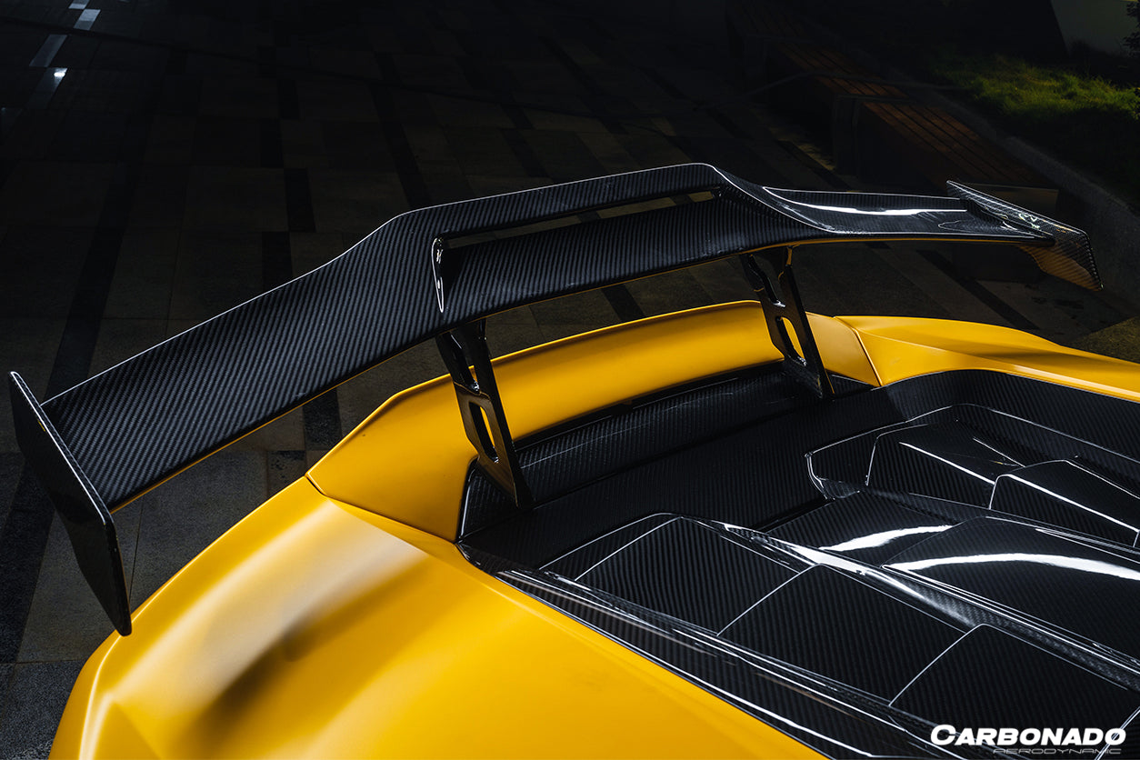 2019-2023 Lamborghini Huracan EVO OD Style Carbon Fiber Wing - Carbonado Aero