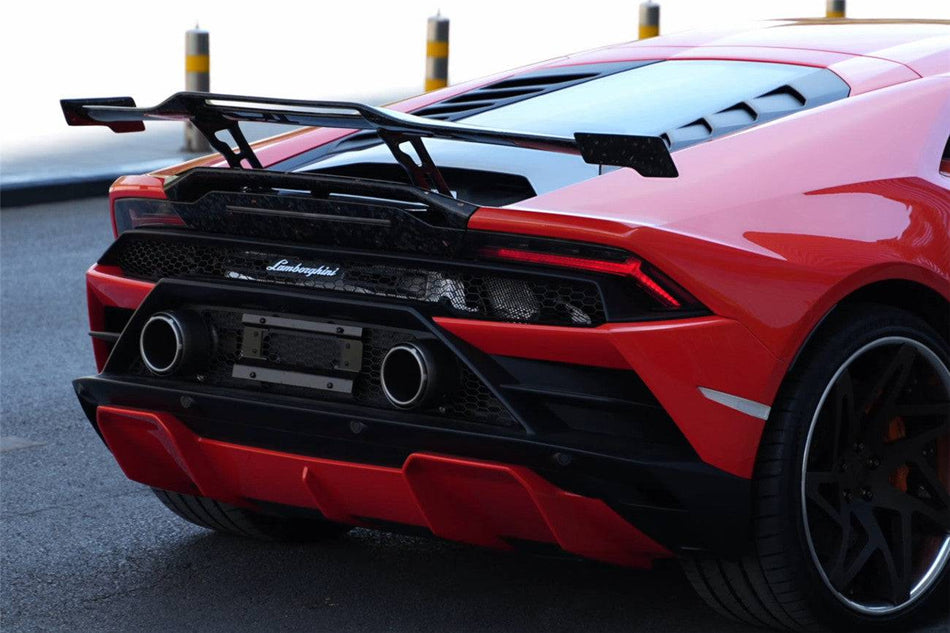 2019-2023 Lamborghini Huracan EVO OD Style Carbon Fiber Wing - Carbonado