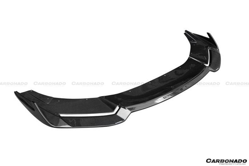 2015-2020 Lamborghini Huracan LP610 RZS Style Carbon Fiber Front Lip - Carbonado Aero