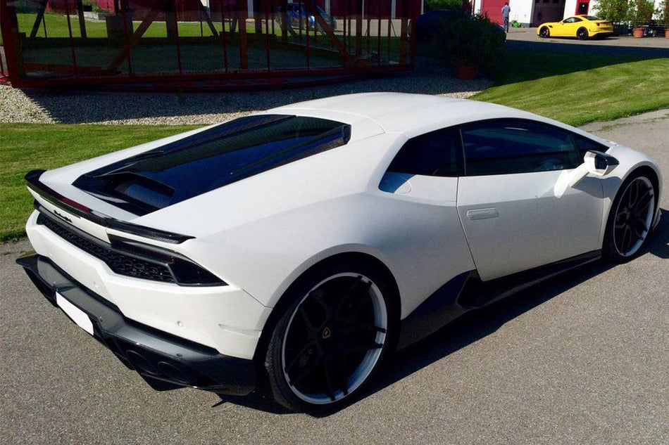 2015-2020 Lamborghini Huracan LP610/LP580 VT Style Carbon Fiber Trunk Spoiler - Carbonado