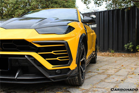 2018-2023 Lamborghini URUS TC Style Dry Carbon Fiber Front Lip Both UP and Down - Carbonado Aero