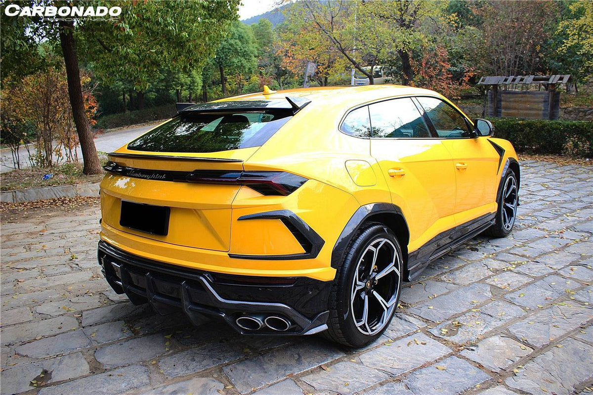 2018-2023 Lamborghini URUS TC Style Dry Carbon Fiber Side Skirts  - Carbonado Aero