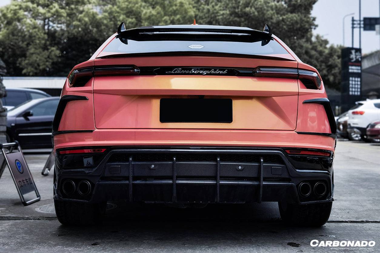 2018-2023 Lamborghini URUS TC Style Dry Carbon Fiber Rear Diffuser - Carbonado Aero