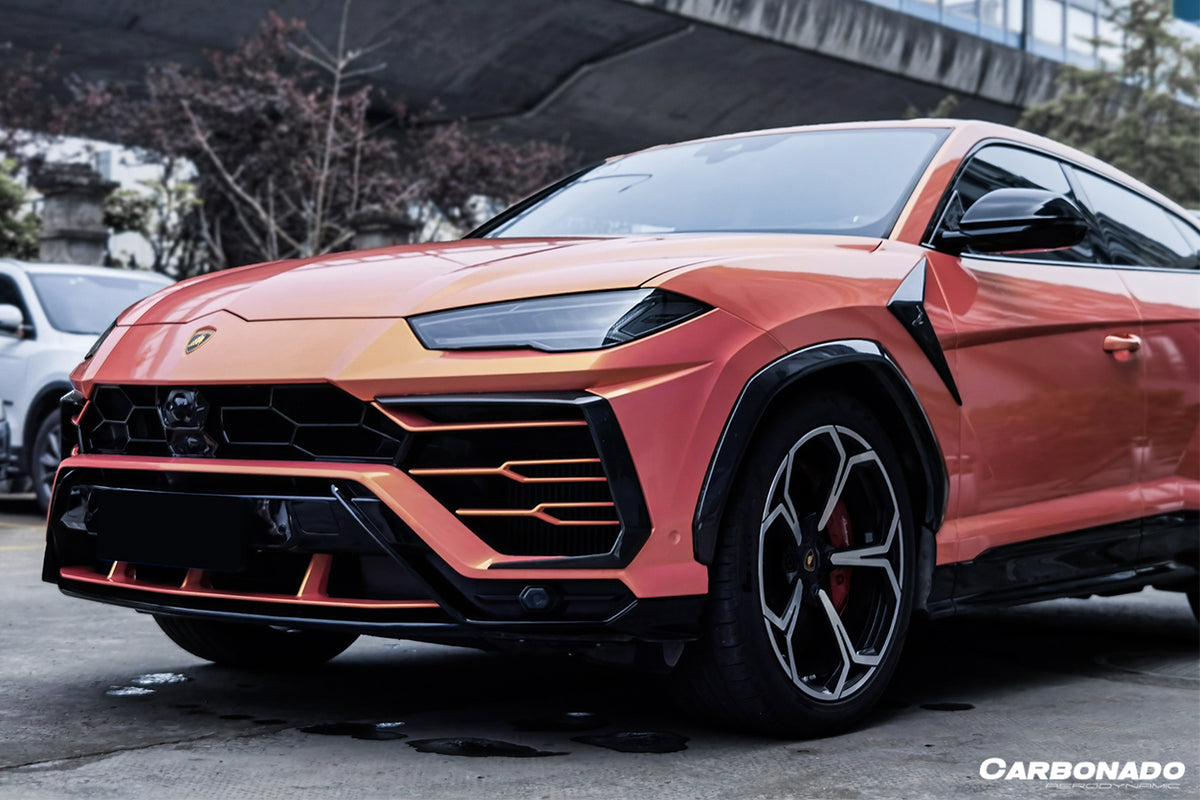 2018-2023 Lamborghini URUS TC Style Dry Carbon Fiber Side Skirts  - Carbonado Aero