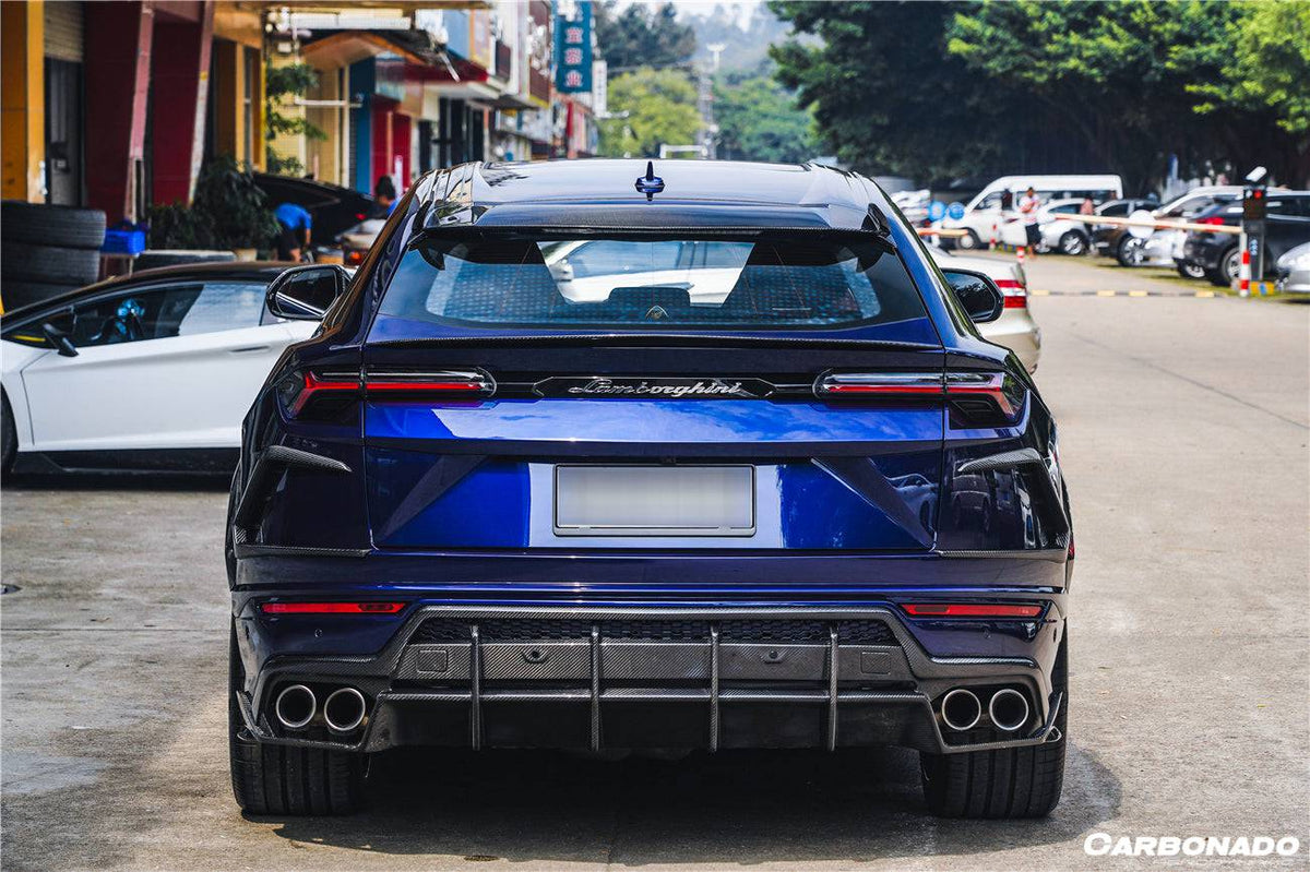 2018-2023 Lamborghini URUS TC Style Dry Carbon Fiber Rear Diffuser - Carbonado