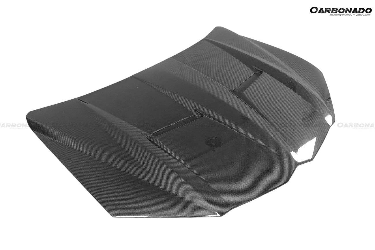 2018-2024 Lamborghini URUS TC Style Carbon Fiber Hood - Carbonado Aero