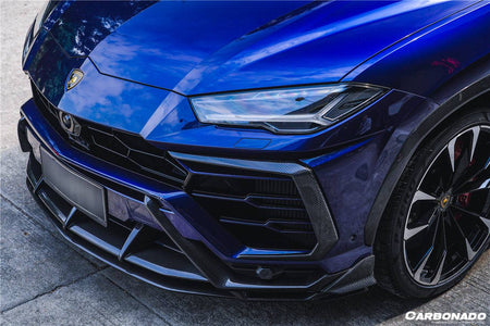 2018-2023 Lamborghini URUS TC Style Dry Carbon Fiber Front Lip Both UP and Down - Carbonado