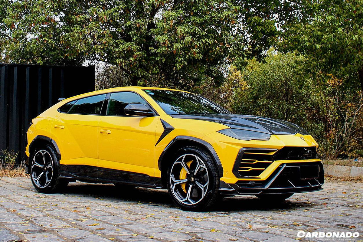 2018-2023 Lamborghini URUS TC Style Dry Carbon Fiber Fender Flare - Carbonado Aero