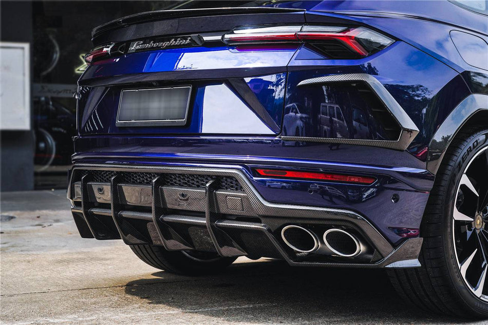 2018-2023 Lamborghini URUS TC Style Dry Carbon Fiber Rear Diffuser - Carbonado