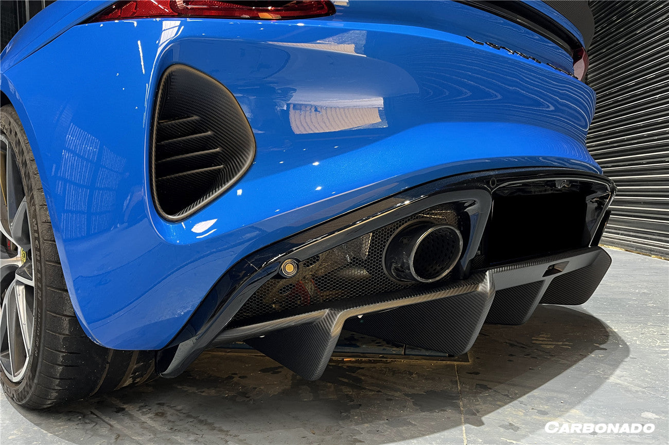 2021-2024 Lotus Emira OD Style Dry Carbon Fiber Rear Bumper Vents ...