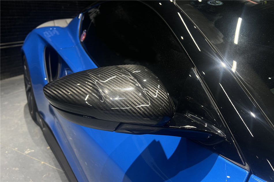 2021-2024 Lotus Emira OD Style Dry Carbon Fiber Mirror cower - Carbonado