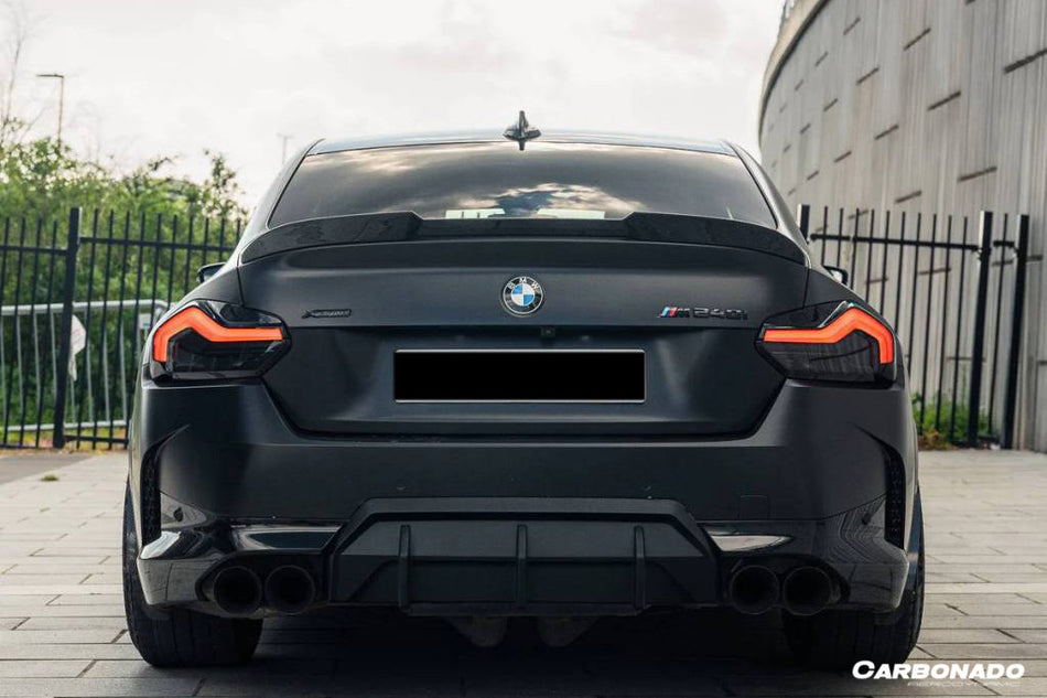 2021-2024 BMW M2 G87 OD-A Style Dry Carbon FIber Trunk Spoiler - Carbonado