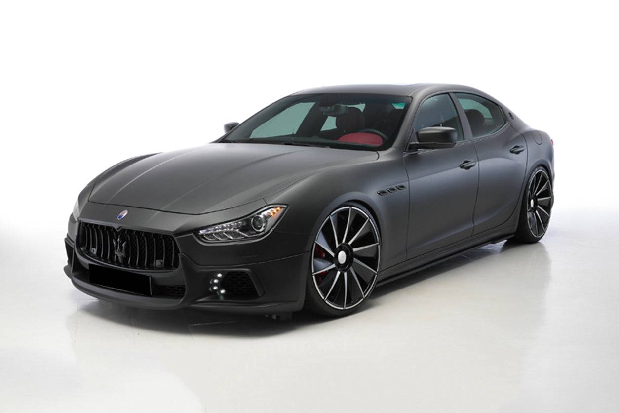 2014-2017 Maserati Ghibli S/Q4 M157 W Style Full Body Kit - Carbonado