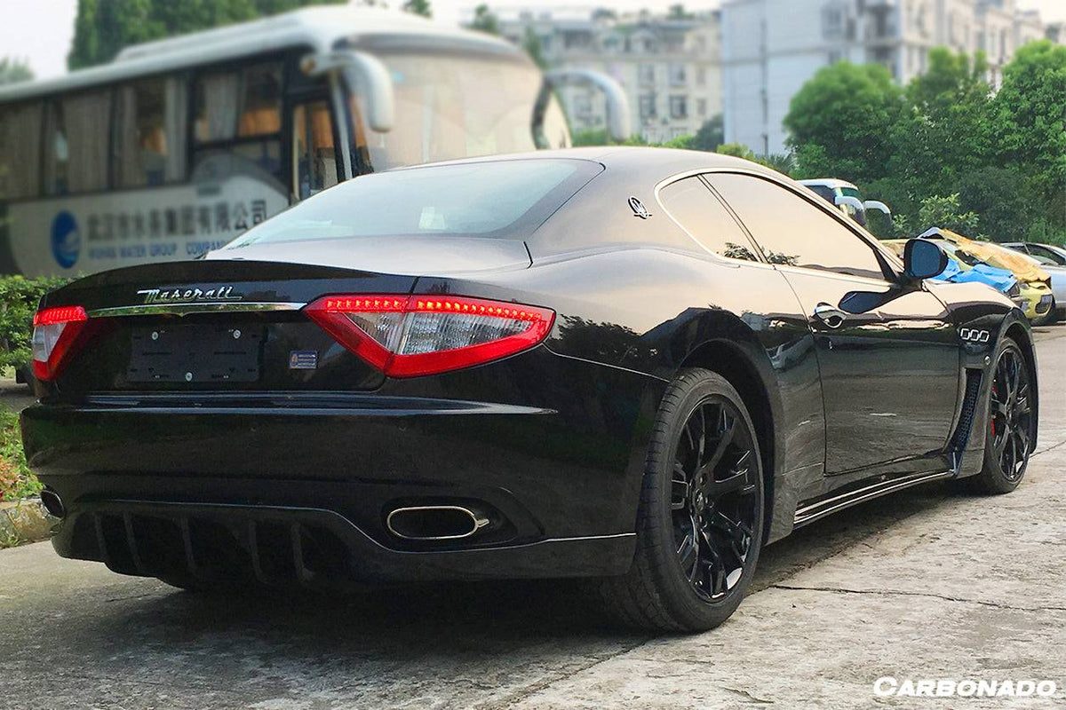 2008-2018 Maserati GranTurismo DC Style Side Skirts - Carbonado Aero