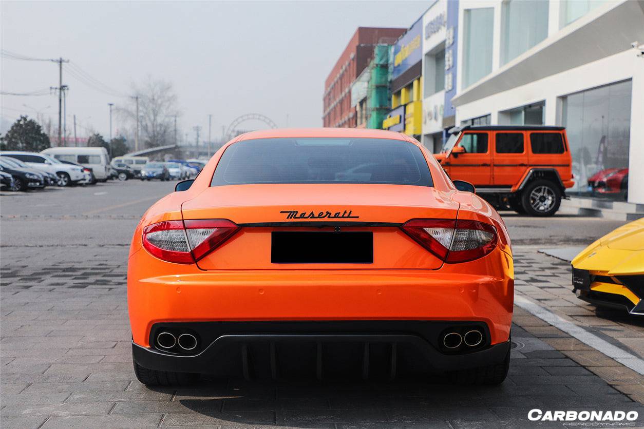 2008-2018 Maserati GranTurismo DC Style Rear Lip - Carbonado