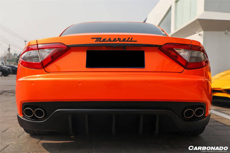 2008-2018 Maserati GranTurismo DC Style Rear Lip - Carbonado